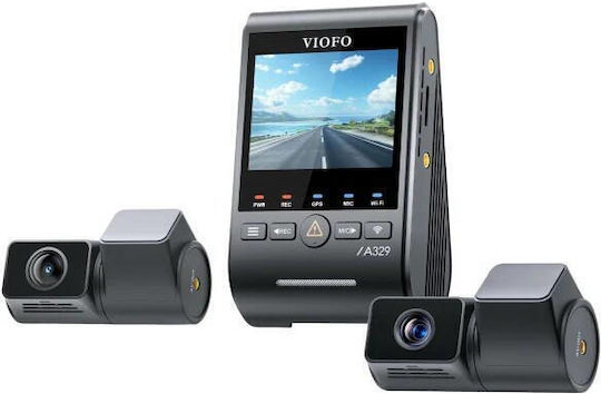 VIF A329T Σετ Κάμερα DVR Αυτοκινήτου 4K με Οθόνη 2.4" Wi-Fi, GPS & Κάμερα Οπισθοπορείας