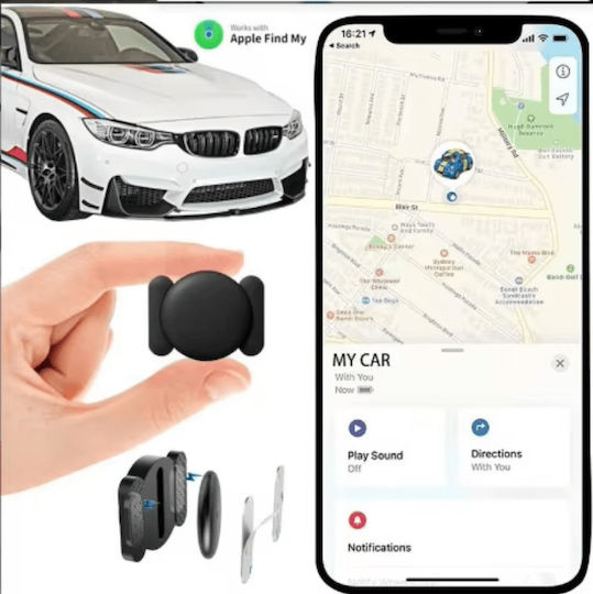 Taggo Google Find Hub Black