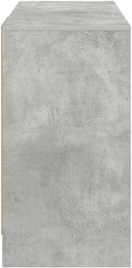 Wooden Desk Gray 100x40x75cm