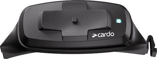 Cardo 4X-S Single Motorcycle Intercom for Helmet with Bluetooth Compatible with SHOEI GT-Air 3 NEOTEC 3 & J-Cruise 3