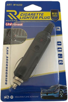 Букса За Запалка На Автомобил С Предпазител 12–24v Cigarette Lighter Plug