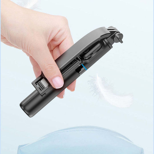 Dudao Selfie Stick With Remote Control Bluetooth Black 304004-204528