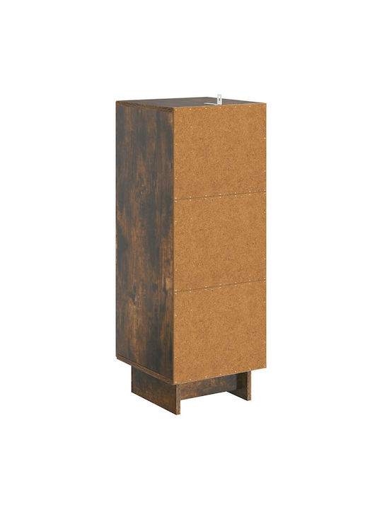 Bodenständiger Küchenschrank aus Räuchereiche 33x34.5x90cm