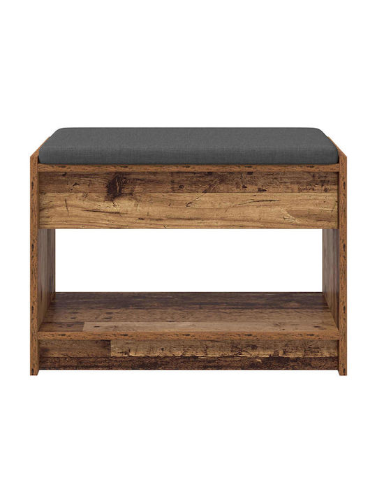 Hallway Furniture with Bench Old Wood 63x38x45 cm