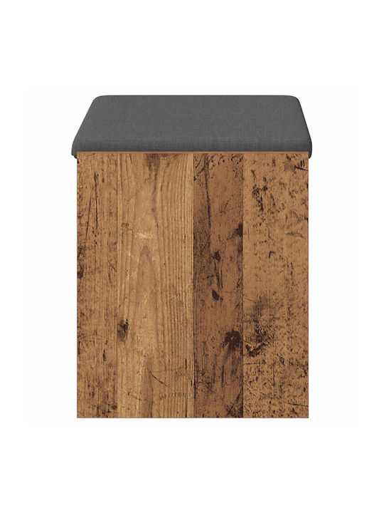 Hallway Furniture with Bench Old Wood 63x38x45 cm