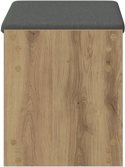 Hallway Furniture with Bench Artisan Oak 63x38x45 cm