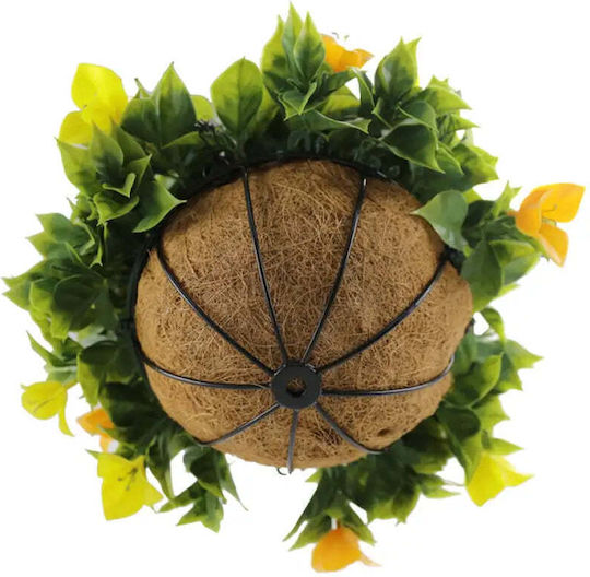 Decorative Greenery Hanging Basket Ø28cm Hd Bougainvillea Decorative Greenery Hanging Basket Ø28cm Hd Bougainvillea