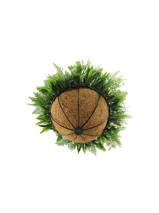 Decorative Greenery Hanging Basket Ø28cm Hd Fern