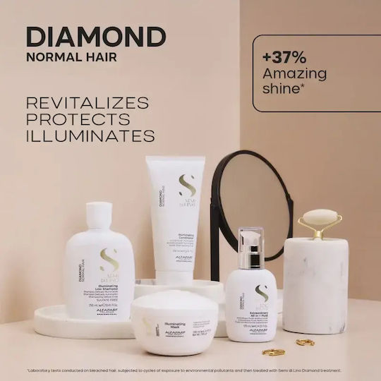Alfaparf Milano Semi Di Lino Diamond Duo Комплект 2 Броя Подаръчен Комплект За Блясък И Хидратация
