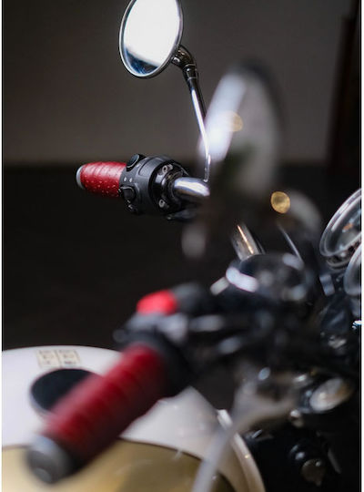 Trip Machine Motorcycle Protective Gear Handles Red