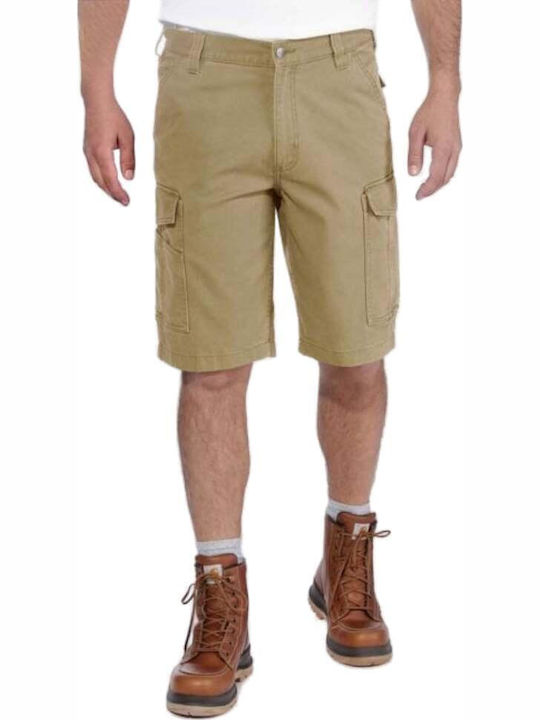 Ανδρική Βερμούδα Cargo Dark Khaki