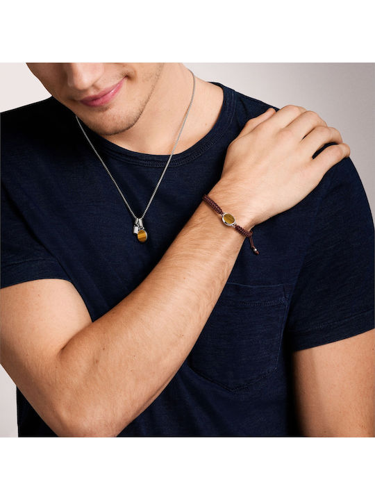 Fossil Herren Armband aus Stahl