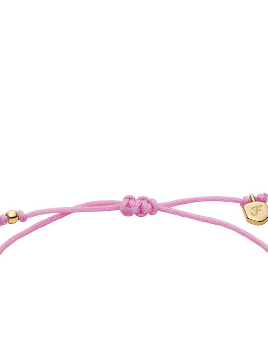 Fossil Women's Bracelet With Cord Fossil Women's Bracelet With Cord