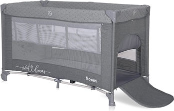 Lorreli Noemi Playpen 2 Levels With Mattress Green