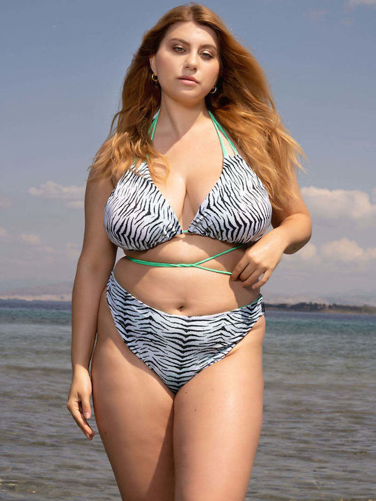 Bikini Top Animal Print
