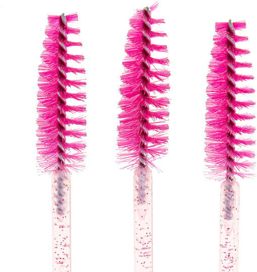 Set 50 Perii De Sprâncene De Unică Folosință Zola 9.5 Cm Lungime Roz