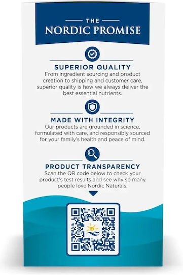 Nordic Naturals Ultimate Omega 2x Рибено Масло 2150mg 2.5g 60 Капсули Natural