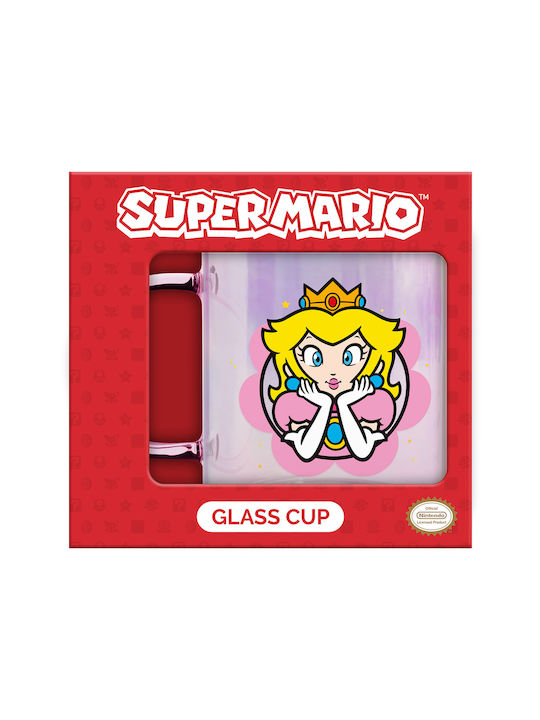 Glass Pink Mug 325ml
