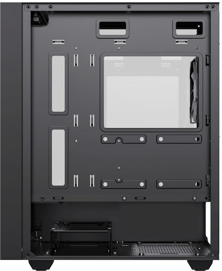 GameMax EDGE Gaming Mini Tower Computer Case with Side Window Black