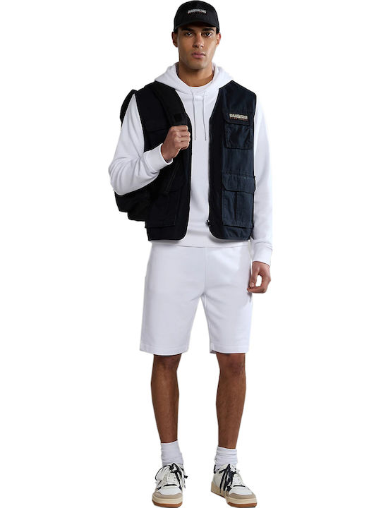 Nalis Sum Men's Athletic Shorts White