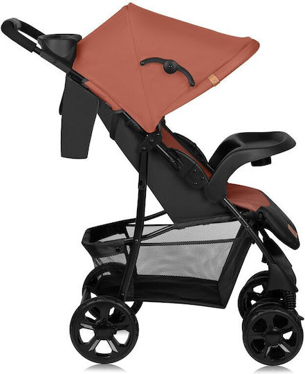 Lionelo Emma Plus Cărucior Copii Potrivit de la 6+ Luni Maro 8kg