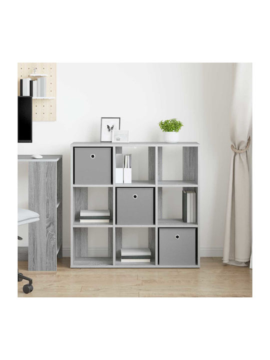 Wooden Storage Drawers with 3 Drawers M88.5xW29xH84.5cm