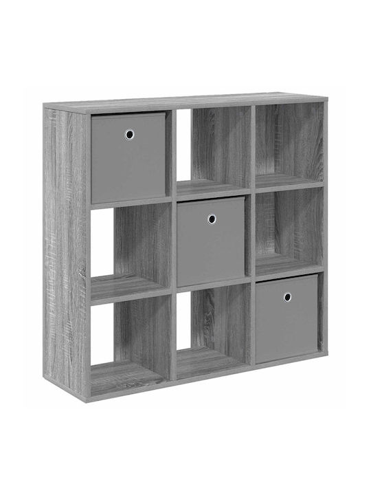 Wooden Storage Drawers with 3 Drawers M88.5xW29xH84.5cm