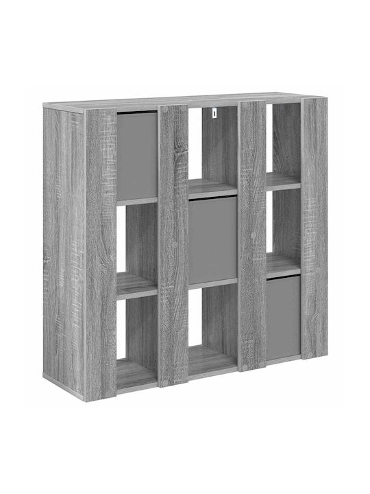 Wooden Storage Drawers with 3 Drawers M88.5xW29xH84.5cm
