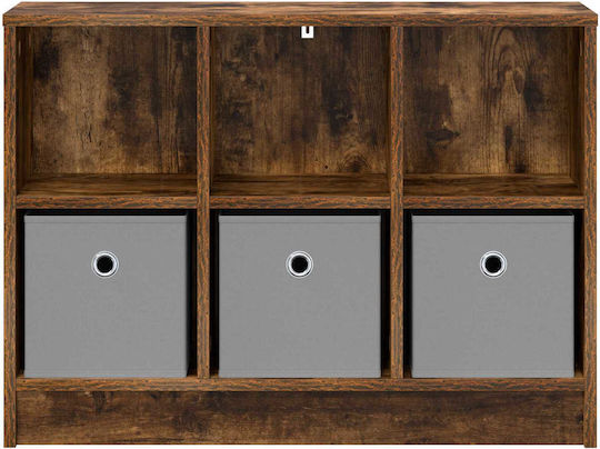 Storage Drawer Wooden with 3 Drawers M73.5xW22.5xH53.5cm