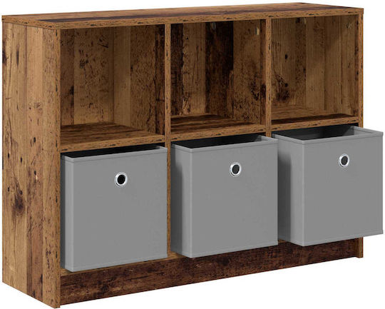 Cabinet De Depozitare Din Lemn L88,5xL27,5xÎ63,5cm