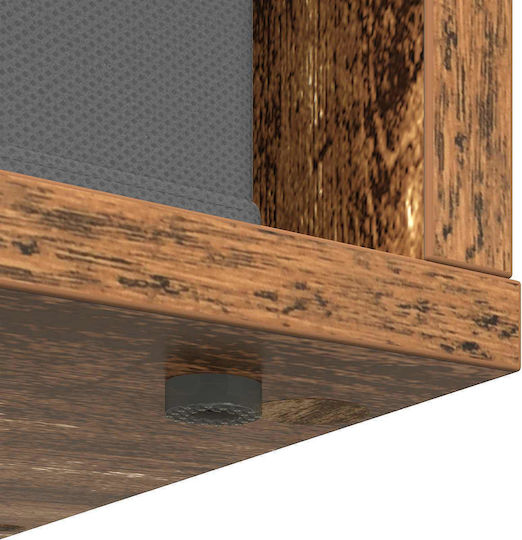 Living Room Cabinet Made of Particle Board Old Wood 49.5x22x47cm