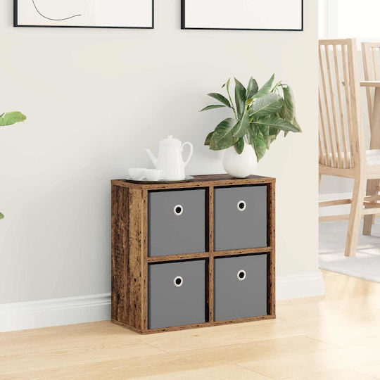 Living Room Cabinet Made of Particle Board Old Wood 49.5x22x47cm