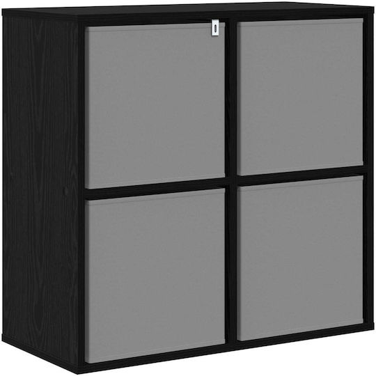 Sertar De Depozitare Din Lemn Cu 4 Sertare L68.5xL32xÎ67cm