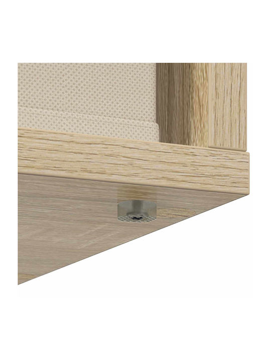 Wooden Storage Cabinet with 3 Drawers M35xW32xH99.5cm