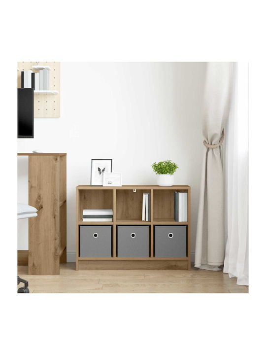 Artisan Oak Bookcase 73.5x22.5x53.5cm