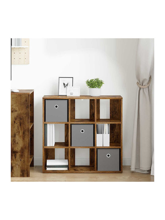 Wooden Storage Cabinet with 3 Drawers M73.5xW24xH69.5cm