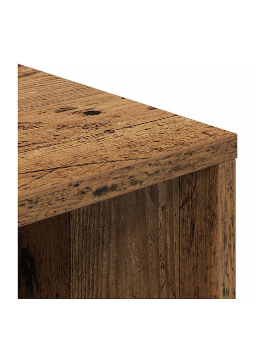 Wooden Storage Cabinet with 3 Drawers M73.5xP24xH69.5cm