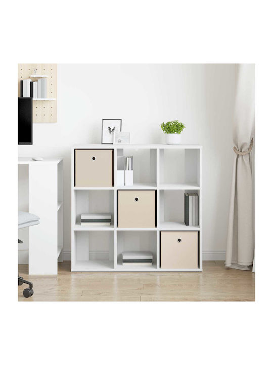 Wooden Storage Drawers with 3 Drawers M88.5xW29xH84.5cm