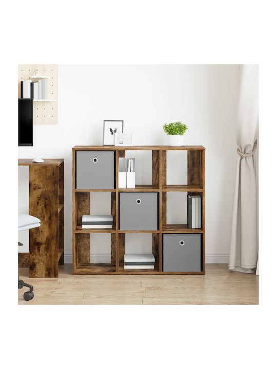 Wooden Storage Drawers with 3 Drawers W88.5xD29xH84.5cm