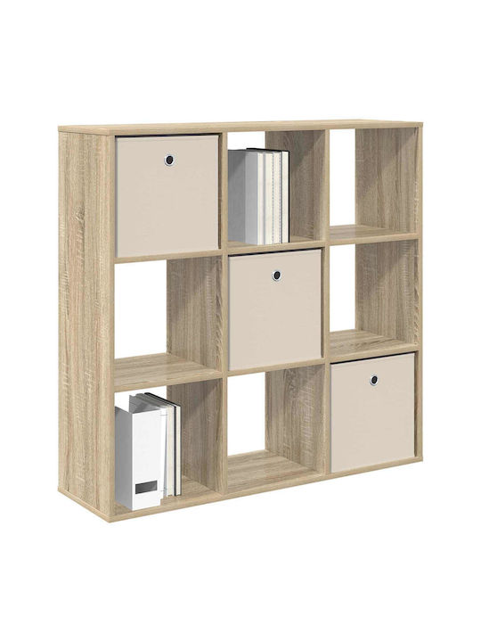 Wooden Storage Cabinet with 3 Drawers M102xP31xH99.5cm