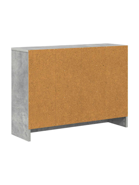 Ντουλάπι Δαπέδου Γκρι 73.5x22.5x53.5εκ.