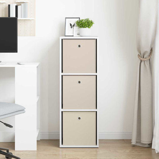 Cabinet De Depozitare Din Lemn Cu 3 Sertare L35xL32xH99.5cm