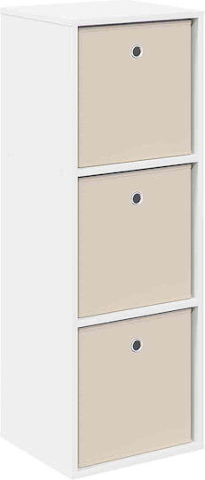 Cabinet De Depozitare Din Lemn Cu 3 Sertare L35xL32xH99.5cm