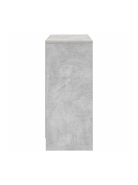 Ντουλάπι Δαπέδου Γκρι 88.5x27.5x63.5εκ.
