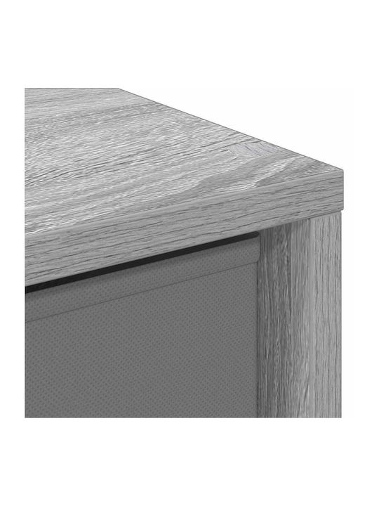 Wooden Storage Drawers with 3 Drawers M30.5xW27xH84.5cm