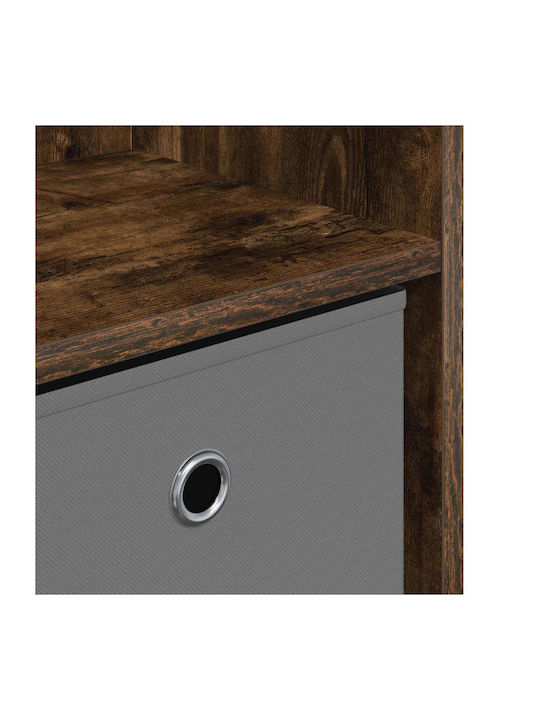 Brown Smoky Oak Bookcase 102x32x73.5 cm