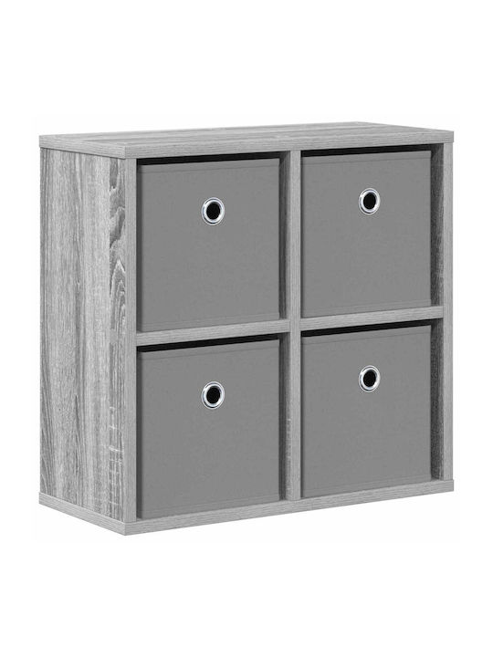 Wooden Storage Cabinet with 4 Drawers M49.5xW22xH47cm