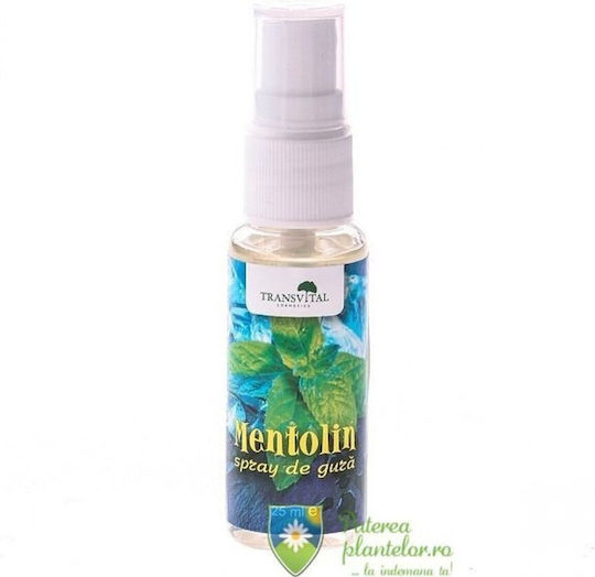 Mentolin Mouth Spray Transvital Cosmetics 25 Ml