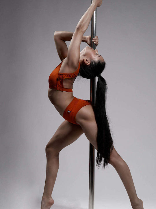 Orange Bustier für Pole Dance