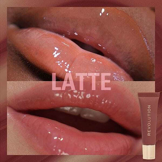Revolution Beauty Juicy Peptide Lip Balm Latte 8ml